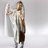 Traditional German Costume - Lederhosen and Soft Pretzel Hooded Blanket Old Vintage Bavarian Pattern