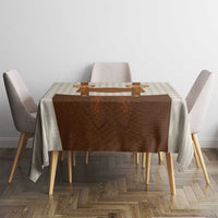 Traditional German Costume - Lederhosen and Soft Pretzel Tablecloth Old Vintage Bavarian Pattern