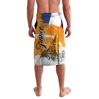 Bastille Day Lavalava France Typography Art Grunge Style