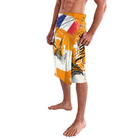 Bastille Day Lavalava France Typography Art Grunge Style