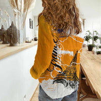 Bastille Day Women Casual Shirt France Typography Art Grunge Style