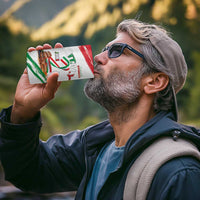 Italian National Day 4 in 1 Can Cooler Tumbler Festa della Repubblica-The Colosseum Grunge Style