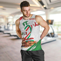 Italian National Day Men Tank Top Festa della Repubblica-The Colosseum Grunge Style