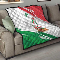 Italian National Day Quilt Festa della Repubblica-The Colosseum Grunge Style