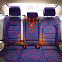 Haiti Choeblack Dashiki Style Back Car Seat Cover Blue Color