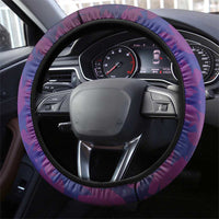 Haiti Choeblack Dashiki Style Steering Wheel Cover Blue Color