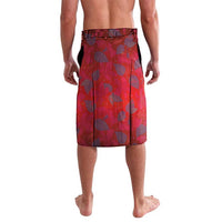 Haiti Choeblack Dashiki Style Lavalava Red Color