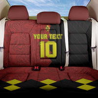 Custom Belgium Football 2024 Go Champion Back Car Seat Cover - Wonder Print Shop