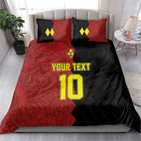 Custom Belgium Football 2024 Go Champion Bedding Set - Wonder Print Shop