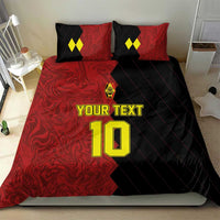 Custom Belgium Football 2024 Go Champion Bedding Set - Wonder Print Shop