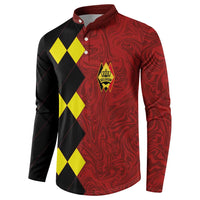 Custom Belgium Football 2024 Go Champion Button Sweatshirt - Wonder Print Shop