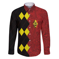 Custom Belgium Football 2024 Go Champion Family Matching Long Sleeve Bodycon Dress and Hawaiian Shirt - Wonder Print Shop