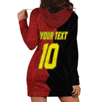 Custom Belgium Football 2024 Go Champion Hoodie Dress - Wonder Print Shop
