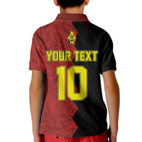 Custom Belgium Football 2024 Go Champion Kid Polo Shirt - Wonder Print Shop