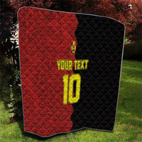 Custom Belgium Football 2024 Go Champion Quilt - Wonder Print Shop