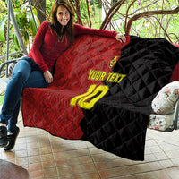 Custom Belgium Football 2024 Go Champion Quilt - Wonder Print Shop
