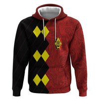 Custom Belgium Football 2024 Go Champion Zip Hoodie - Wonder Print Shop