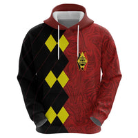 Custom Belgium Football 2024 Go Champion Zip Hoodie - Wonder Print Shop