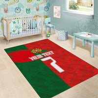 Custom Portugal Football 2024 Go Champion Area Rug - Wonder Print Shop