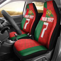 Custom Portugal Football 2024 Go Champion Car Seat Cover - Wonder Print Shop