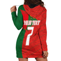 Custom Portugal Football 2024 Go Champion Hoodie Dress - Wonder Print Shop
