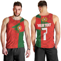 Custom Portugal Football 2024 Go Champion Men Tank Top - Wonder Print Shop