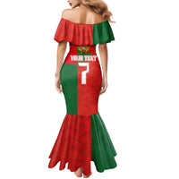 Custom Portugal Football 2024 Go Champion Mermaid Dress - Wonder Print Shop