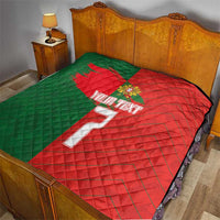 Custom Portugal Football 2024 Go Champion Quilt - Wonder Print Shop
