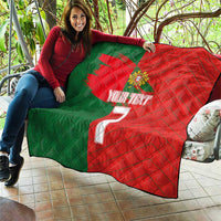 Custom Portugal Football 2024 Go Champion Quilt - Wonder Print Shop