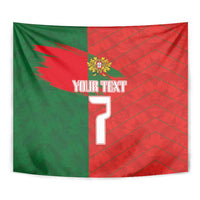 Custom Portugal Football 2024 Go Champion Tapestry - Wonder Print Shop