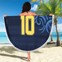 Custom Scotland Football 2024 Go Champion Beach Blanket - Wonder Print Shop