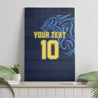Custom Scotland Football 2024 Go Champion Canvas Wall Art - Wonder Print Shop