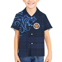 Custom Scotland Football 2024 Go Champion Family Matching Puletasi and Hawaiian Shirt - Wonder Print Shop