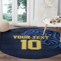 Custom Scotland Football 2024 Go Champion Round Carpet