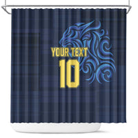 Custom Scotland Football 2024 Go Champion Shower Curtain