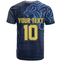 Custom Scotland Football 2024 Go Champion T Shirt - Wonder Print Shop