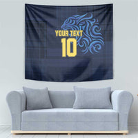 Custom Scotland Football 2024 Go Champion Tapestry - Wonder Print Shop