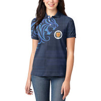 Custom Scotland Football 2024 Go Champion Women Polo Shirt - Wonder Print Shop