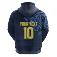 Custom Scotland Football 2024 Go Champion Zip Hoodie - Wonder Print Shop