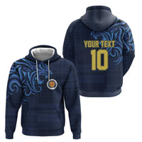 Custom Scotland Football 2024 Go Champion Zip Hoodie - Wonder Print Shop
