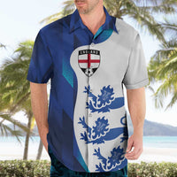 Custom England Football 2024 Go Champion Hawaiian Shirt - Wonder Print Shop
