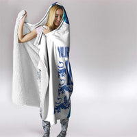 Custom England Football 2024 Go Champion Hooded Blanket