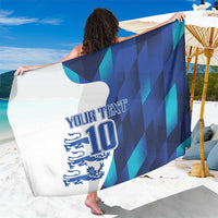 Custom England Football 2024 Go Champion Sarong - Wonder Print Shop