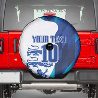 Custom England Football 2024 Go Champion Spare Tire Cover - Wonder Print Shop