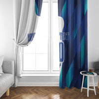 Custom England Football 2024 Go Champion Window Curtain - Wonder Print Shop