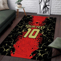 Custom Albania Football 2024 Go Champion Area Rug - Wonder Print Shop