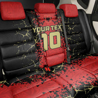 Custom Albania Football 2024 Go Champion Back Car Seat Cover - Wonder Print Shop