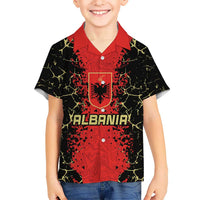 Custom Albania Football 2024 Go Champion Kid Hawaiian Shirt - Wonder Print Shop