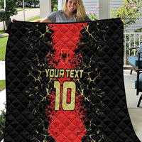 Custom Albania Football 2024 Go Champion Quilt - Wonder Print Shop