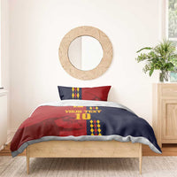 Custom Spain Football 2024 Go Champion Bedding Set - Wonder Print Shop